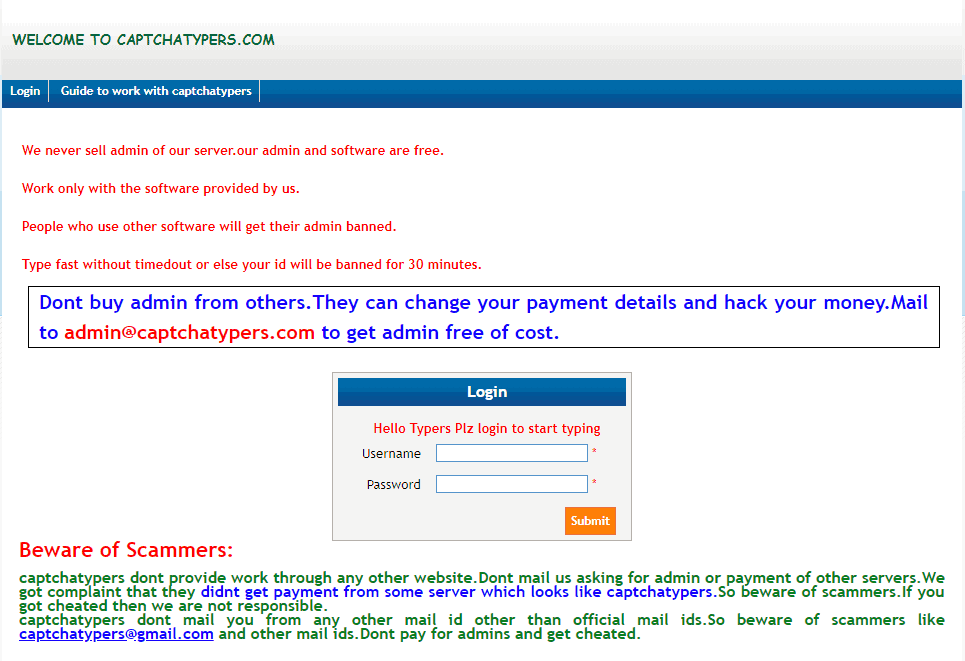 How to Make Money Typing Captchas